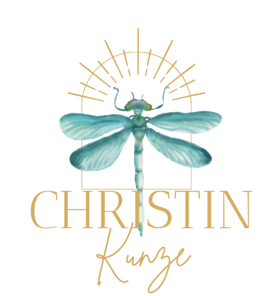cropped Logo Christin Kunze Blue Golden - Authentic You - 1:1 Coaching